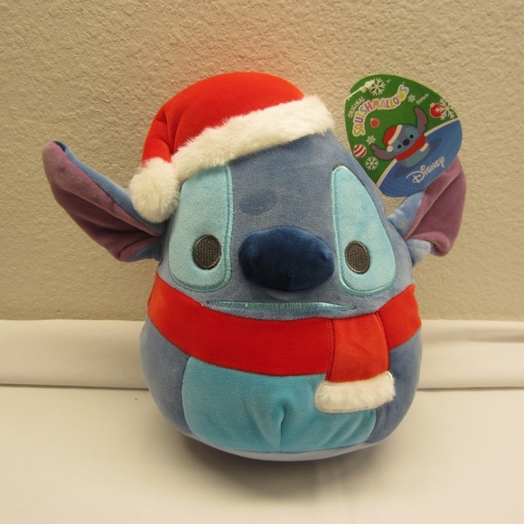 Squishmallows Stitch‎ From Disney Christmas  NWT - Picture 1 of 11